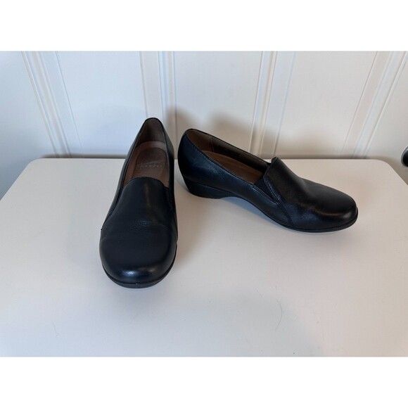 Dansko Farah Women's Loafers Black Leather Size 37 - Picture 7 of 9